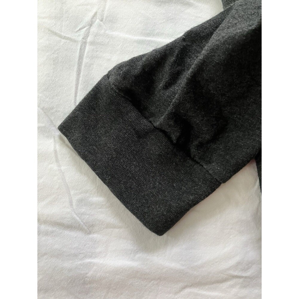 Polo Ralph Lauren Men XXL Dark Charcoal Gray Cotton Knit Hoodie Light Pullover - Picture 8 of 8